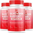 (3 Pack) Glycogen Support Supplement Advanced Formula, Glycogen Support Capsules, Glycogen Support, Glycogen Support Formula, Glycogen Support Supplement Reviews, 90 Capsules pendant 3 mois