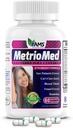 America Medic & Science MetrioMed 60 Capsules de supplément de fertilité pour les femmes