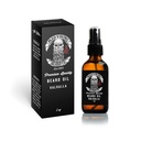 Huile de Barbe de Viking Valhalla - Hydratez, adoucissez et cultivez votre barbe naturellement. Combattez les démangeaisons et les pellicules avec un sandale lisse & parfum de vanille, fabriqué aux États-Unis - 2oz