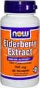 Now Foods Elderberry 500 Milligrams, 60 gélules (paquet de 2)