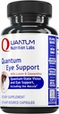 Quantum Nutrition Labs Eye Support - Vitamines pour la santé des yeux, Lutéine et Zeaxanthin Suppléments pour les yeux pour les adultes et les aînés, soutient la santé maculaire, contient des baies et des carottes - 60 capsules végétariennes