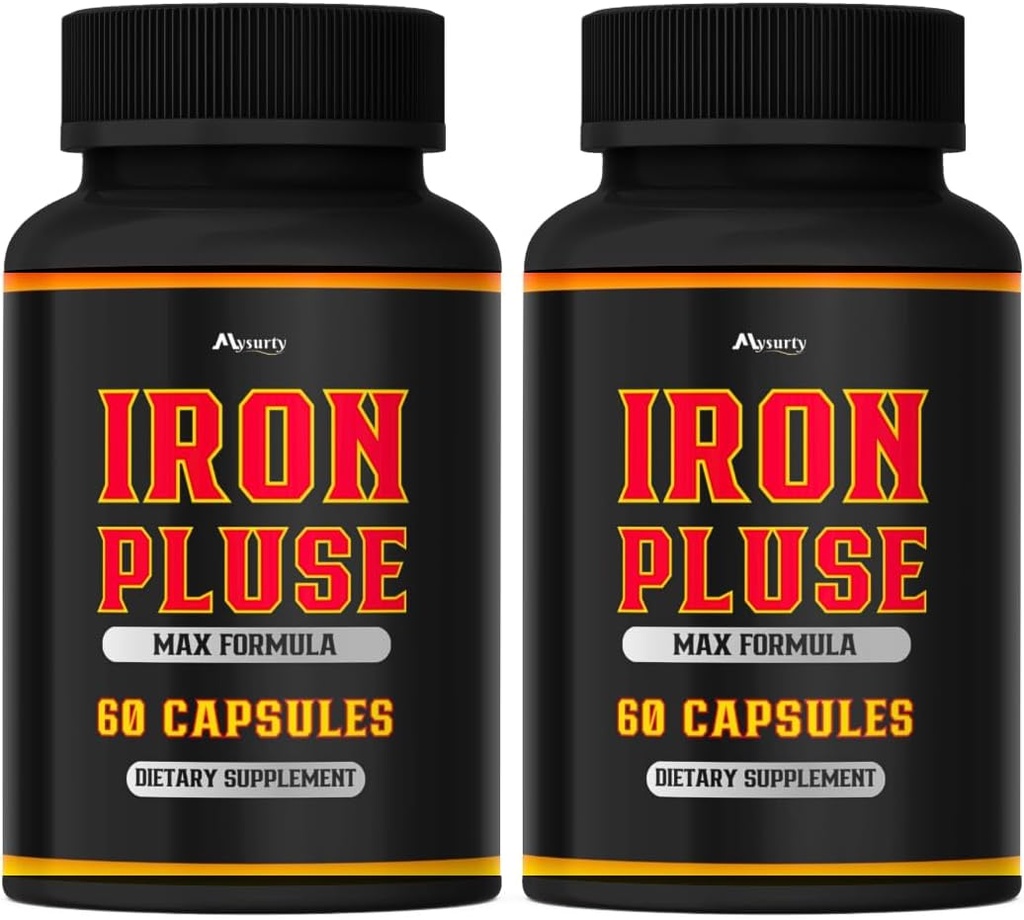 (2 Pack) Capsules IronPulse Formule Max, Capsules IronPulse Max Support, Pilules IronPilles IronPilles IronPilles IronPilles IronPilles IronPilles IronPilles IronPulse Support, Pack de 2