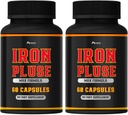 (2 Pack) Capsules IronPulse Formule Max, Capsules IronPulse Max Support, Pilules IronPilles IronPilles IronPilles IronPilles IronPilles IronPilles IronPilles IronPulse Support, Pack de 2