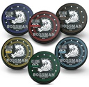 Bossman Baume de Baume Variété Pack - Ensemble de grooming, de croissance et de soins de la barbe - Adoucissant et hydratant - Tous les 6 parfums