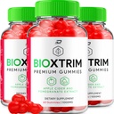 BioXtrim ACV Gummies Supplement - Bio X Trim Keto + ACV Gummies Apple Cider Vinegar 1000MG, Bioxtrim Keto Gummies Reviews, Vitamin B12 (3 Pack - 180 Gummies)