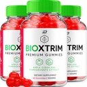 Supplément Gommies BioXtrim ACV - Bio X Trim Kéto + Gommies de vinaigre de cidre de pomme Vinegar 1000MG, Bioxtrim Gommies de kéto Avis, Vitamine B12 (3 Pack - 180 Gommies)