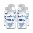 Research Verified Memory Booster - Nootropic Supplement - Améliorer la cognition et la mémoire - Lions Mane, Ginkgo Biloba, BioPerine - 6 mois d'approvisionnement - Non-OGM - Fabriqué aux États-Unis
