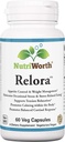 Relora - Stress & Weight Management Supplement. 300MG Vegetable Capsules - 60 Servings per Bottle.