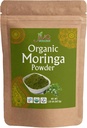 Jiva Organics Moringa Poudre 1,25LB Sac en vrac - Moringa Oleifera Poudre de feuille - Idéal pour les cheveux, riche en vitamine immune, Great Superfoods pour Moringa Tea, Moringa Drink, Inde Grown, Vegan