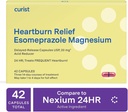 Curist Esomeprazole 20mg Capsules Retardé-Release - Acid Reflux Medicine for Heartburn Relief - 42 Capsules de Compte - Acid Reflux Relief