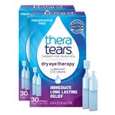 ThéraTraitement des yeux secs gouttes pour les yeux secs, sans conservateur, 30 flacons, 2 pack
