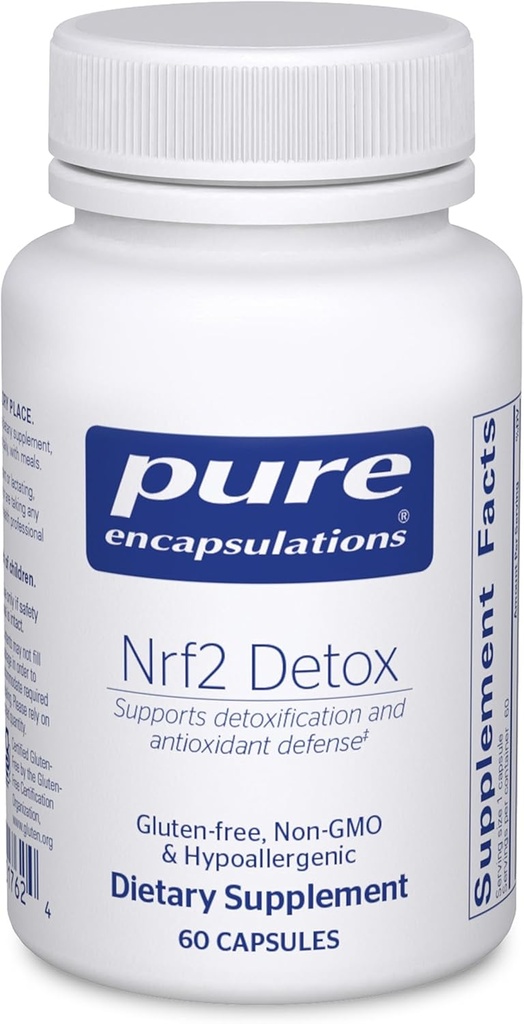 Pure Encapsulations Nrf2 Detox | Nrf2 and Detoxification Support* | 60 Capsules