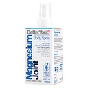 BetterYou Magnésium Joint Spray - Spray de soulagement musculaire - Chlorure de magnésium topique et glucosamine - Refroidissement du menthol et de l'eucalyptus - 3,38 oz