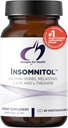 Designs for Health Insomnitol Capsules - Aide au sommeil pour les adultes avec la mélatonine, L‐Theanine + 5-HTP - Herbes calmantes Valérien, Lemon Baume + Passionflower - Vegan + Supplément de sommeil non OGM (60 capsules)