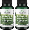 Swanson Seaweed Vegetable Complex 60 Capsules de légumes (2 Pack)