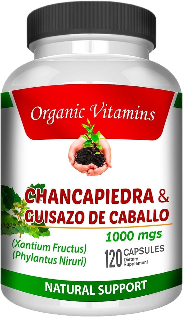 Guisazo De Caballo et Chancapiedra Vitamines organiques naturelle Sunshine chanca Piedra