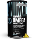 Acide gras Omega 3 avancé animal - 3500mg EPA DHA Huile de poisson Omega 3 supplément pour les femmes et les hommes mélange de haute puissance avec CLA GLA ALA pour cerveau peau yeux immunitaire santé articulaire 30 Pill Packs