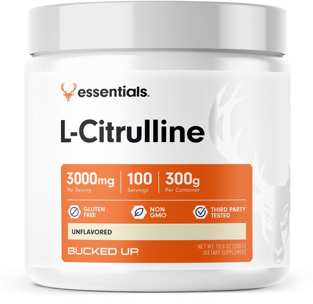 Poudre de 3000 mg de L-Citrulline, essentielle (100 portions)