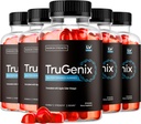 (5 packs) TruGenix Gummies, TruGenix Gummies pour hommes, Formule officielle TruGenix Gummies, TruGenix ACV Gummies, TruGenix Supplément de soutien Gummies, Formule Premium, 300 Gummies pendant 5 mois