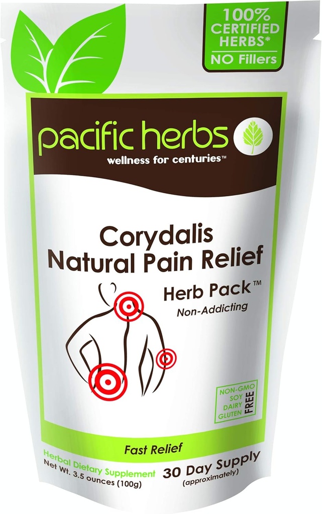 Herbes naturelles de soulagement de la douleur de Corydalis