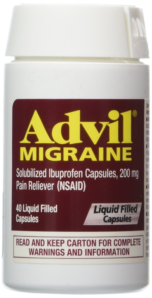 ADVIL LIQUI-GELS MIGRAINES (40 gélules)