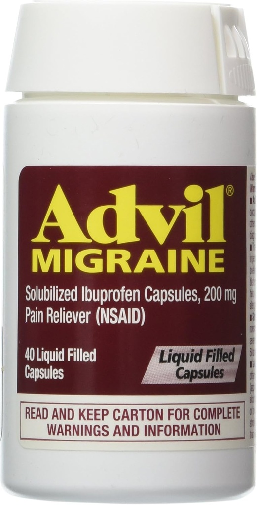 ADVIL LIQUI-GELS MIGRAINES (40 gélules)