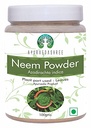 Poudre de feuille de Neem 100 Gm. Azadirachta Indica.