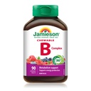 Jamieson Delicious Chewable Formula B Complexe Berry Bliss 90 Comprimés