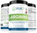 PURE L-Arginine+ L- Arginine+, L- Arginine L Citrulline CoQ10 et plus encore! Soutien à la pression artérielle, au cholestérol, à l'énergie, au flux sanguin, au développement musculaire et autres (mangue tropicale)
