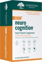 Genestra Brands HMF Neuro Cognition - Probiotiques quotidiens pour la mémoire et la fonction cérébrale - 60 capsules