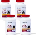 Comprimés antiacides à haute résistance - Relief antiacide - Relief antiacide - Médecine du reflux acide pour adultes - Relief de l'estomac, de l'indigestion acide et des brûlures d'estomac - Long-Lasting - 100-Count (4 Pack)
