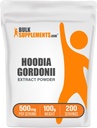 BulkSupplements.com Poudre d'extrait de Hoodia - Supplément de Hoodia, extrait de Hoodia Gordonii - supplément à base de plantes, sans végétalien et sans gluten, 500mg par portion, 100g (3.5 oz) (paquet de 1)