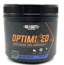 Poudre pré-entraînement « optimisée » Razz bleu / Pompes volumineuses / Augmenter la masse musculaire, la force et la concentration / Beta Alanine + L-Citrulline + Betaine Anhydre + Créatine + Caféine Anhydre / 30 portions