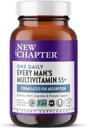 Nouveau chapitre Multivitamine homme 50 Plus pour le cerveau, le cœur, le digestif, la prostate et le soutien immunitaire avec 20+ nutriments + astaxanthine - Chaque homme chaque jour 55+, doux sur l'estomac - 48 ct
