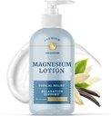 Lotion de magnésium pour soulager les crampes musculaires et la douleur.