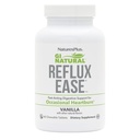 Natures Plus GI Natural Reflux Ease, Vanille - 60 comprimés à croquer - Soutien digestif à action rapide - Végétarien, sans gluten - 60 portions