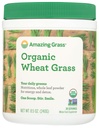 Amazing Grass Wheat Grass Powder: 100% Wheat Grass Powder pour l'énergie, la désintoxication et l'immunité, Chlorophylle fournissant des verts, 30 portions