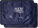 2 packs de gel FlexiKold (Standard Large : 10,5" x 14,5") - Pack froid réutilisable pour blessures, pour soulagement de la douleur au dos, tampon anti-migraine, après chirurgie, postpartum, maux de tête, épaules - 6300-COLD 2PK