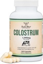 Supplément de colostrum 120 gélules, 1 000 mg par portion (poudre de colostrum de la première laiterie seulement, étalon pour contenir 15 % d'IgG Immunoglobulines) Pas de remplissage, tiers testé par double bois