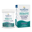 Nordic Naturals Nordic Flora Probiotic Immune Health, 30 capsules, 15 souches probiotiques pour le soutien immunitaire et digestif de la santé, végétalien, 30 portions
