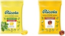 Ricola sans sucre Pas de menthe de citron Toux Supprimant les gouttes de gorge, 105ct Sac et les gouttes de toux à herbes naturelles originales, 115 Compte, Toux Supprimant et Soulagent les gouttes
