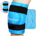 Enveloppe de glaçons XXL, emballage à froid réutilisable pour les blessures au genou et le soulagement de la houle