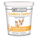 Vet Classics Cranberry Comfort Supplément pour animaux de compagnie pour chiens, chats – Maintient la santé des chiens, contrôle des chiens de compagnie – Suppléments pour animaux de compagnie pour incontinence – 65 chews doux