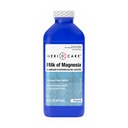 GeriCare Lait de Magnésie, d'Hydroxyde de Magnésium 1200mg de Relief rapide de Constipation Nuitée.