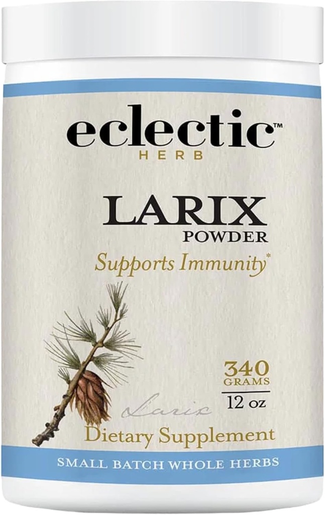 Institut éclectique Larix Immune Soutien Poudre non OGM 12 oz