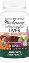 Défense de l'hôte MycoBotanicals Capsules de foie* - Supplément de santé du foie avec le chardon et la racine curcuma - Supplément de champignons avec la queue de dinde, Reishi & Chaga - 60 capsules (30 portions)*