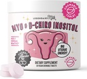 Legendairy Lait Pure Inositol Comprimés à croquer - Myo-Inositol & D-Chiro Supplément pour l'équilibre hormonal et le soutien de la fertilité - Idéal rapport 40:1 - 30 jours d'approvisionnement