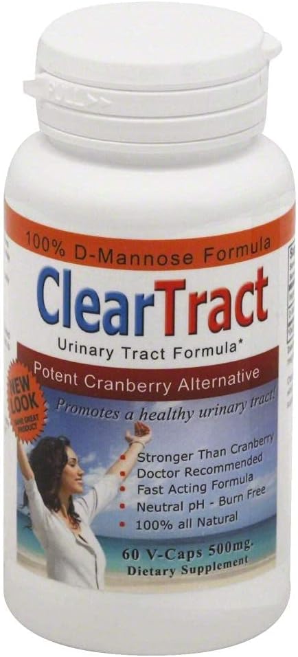 Cleartract D-mannose, 60 capsules par ClearTract (paquet de 3) 3