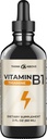 Vitamine B1 Mononitrate de thiamine - Supplément gouttes liquides (2 FL OZ)
