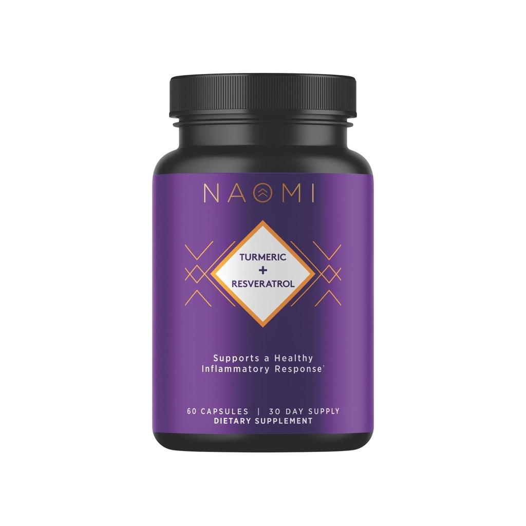 NAOMI Curcumine curmérique entièrement normalisé 1000mg 95% Curcuminoides, BioPerine haute absorption et resvératrol, cliniquement étudié, soutien conjoint, soutient une réponse musculaire saine